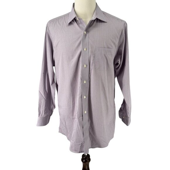 Brooks Brothers Madison Fit Dress Shirt - Non-Iron Supima Cotton - 16.5/33 EUC - Picture 1 of 8